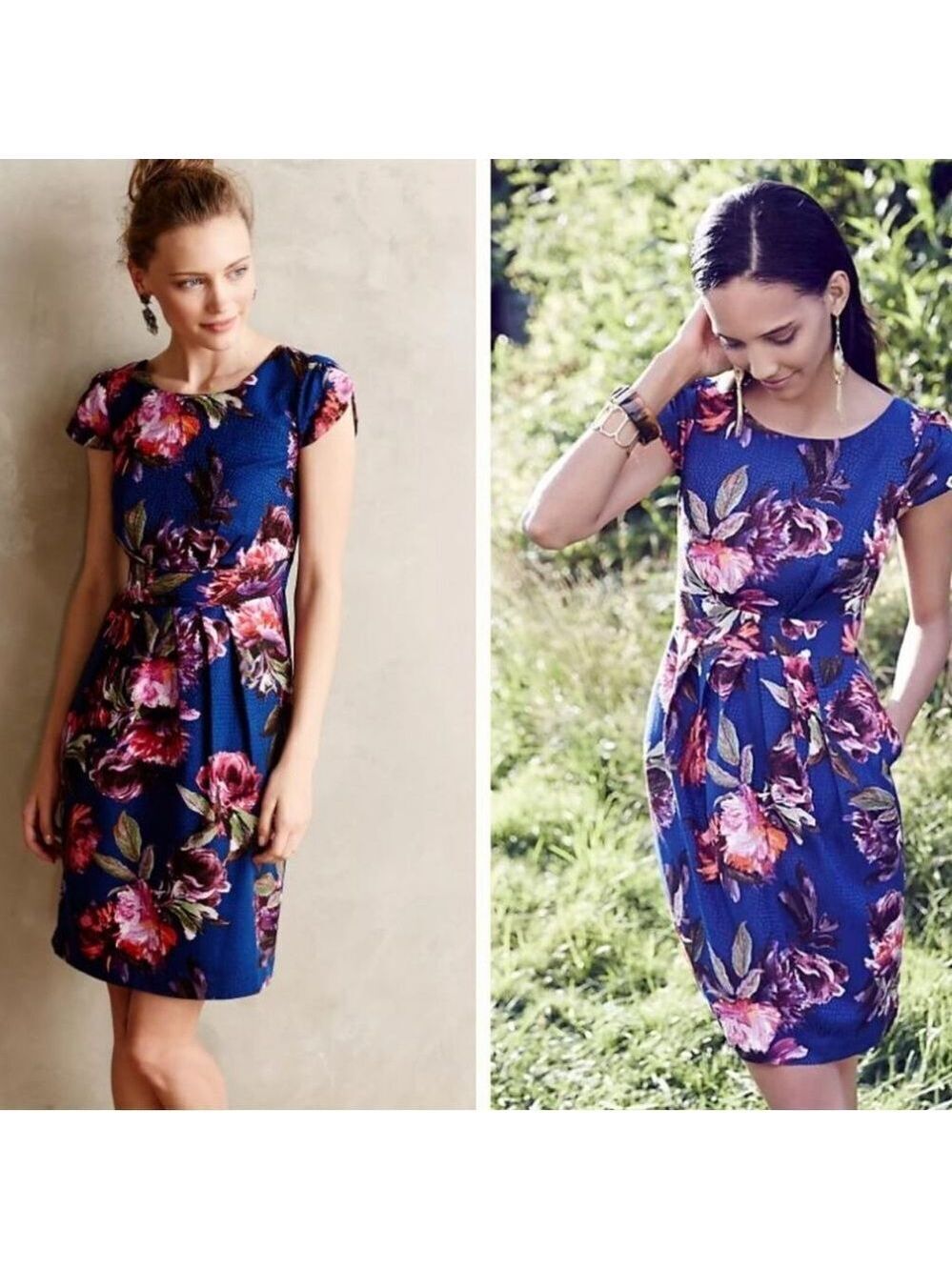 Anthropologie Moulinette Soeurs Rosado Floral Sheath Dress